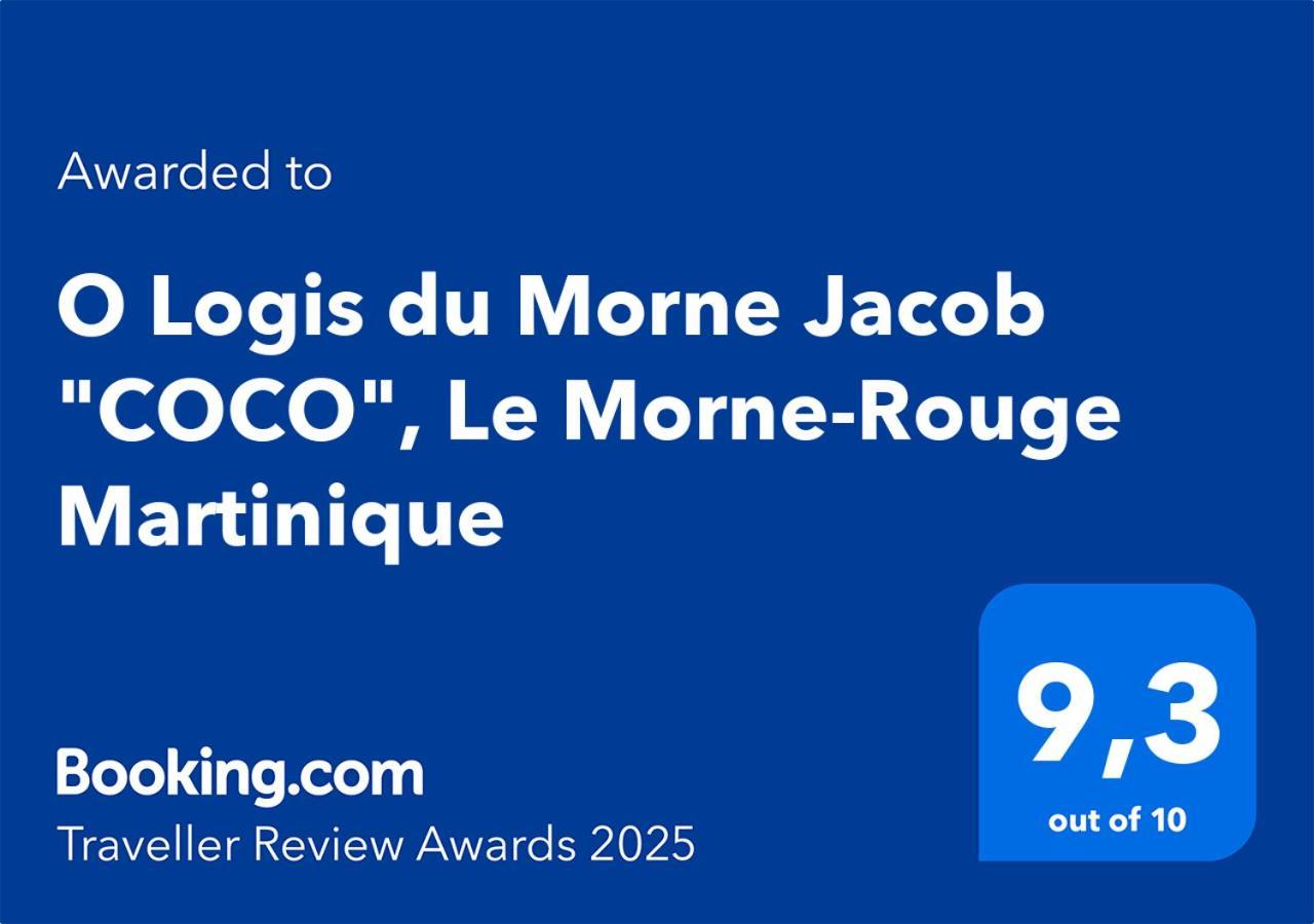 O Logis Du Morne Jacob "Coco", Le Morne-Rouge Martinique Apartment Exterior foto